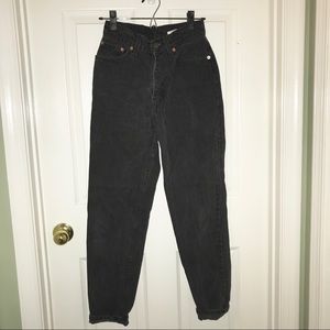 Vintage Levi’s 512 Mom jeans black size 5S